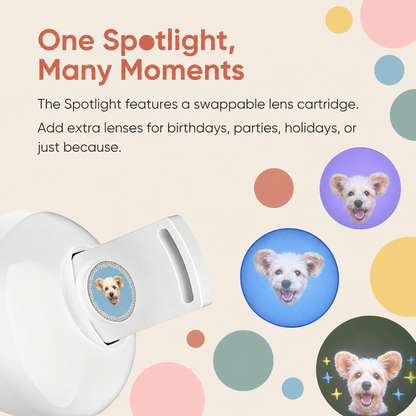 Custom Pet Collar Projector Light image 5