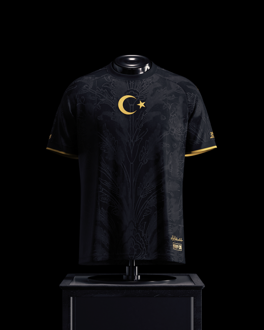 Turkey Heritage Jersey (2026WC Edition) - Black