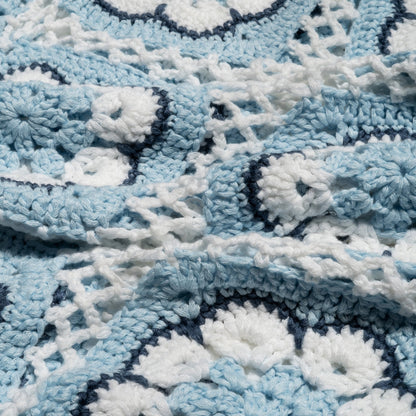 BLUE CROCHET SHIRT