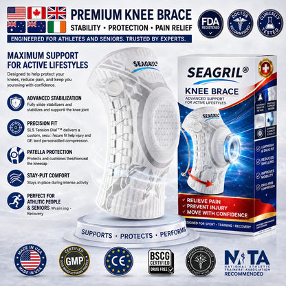 Advanced Adjustable Multi-Function Knee Support Brace