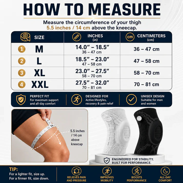 Advanced Adjustable Multi-Function Knee Support Brace