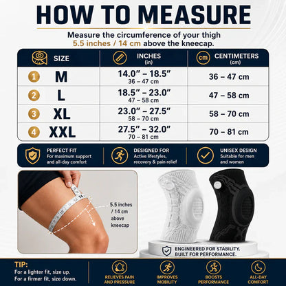 Advanced Adjustable Multi-Function Knee Support Brace