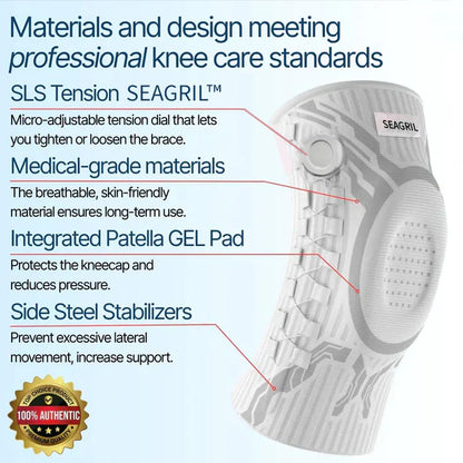 Advanced Adjustable Multi-Function Knee Support Brace