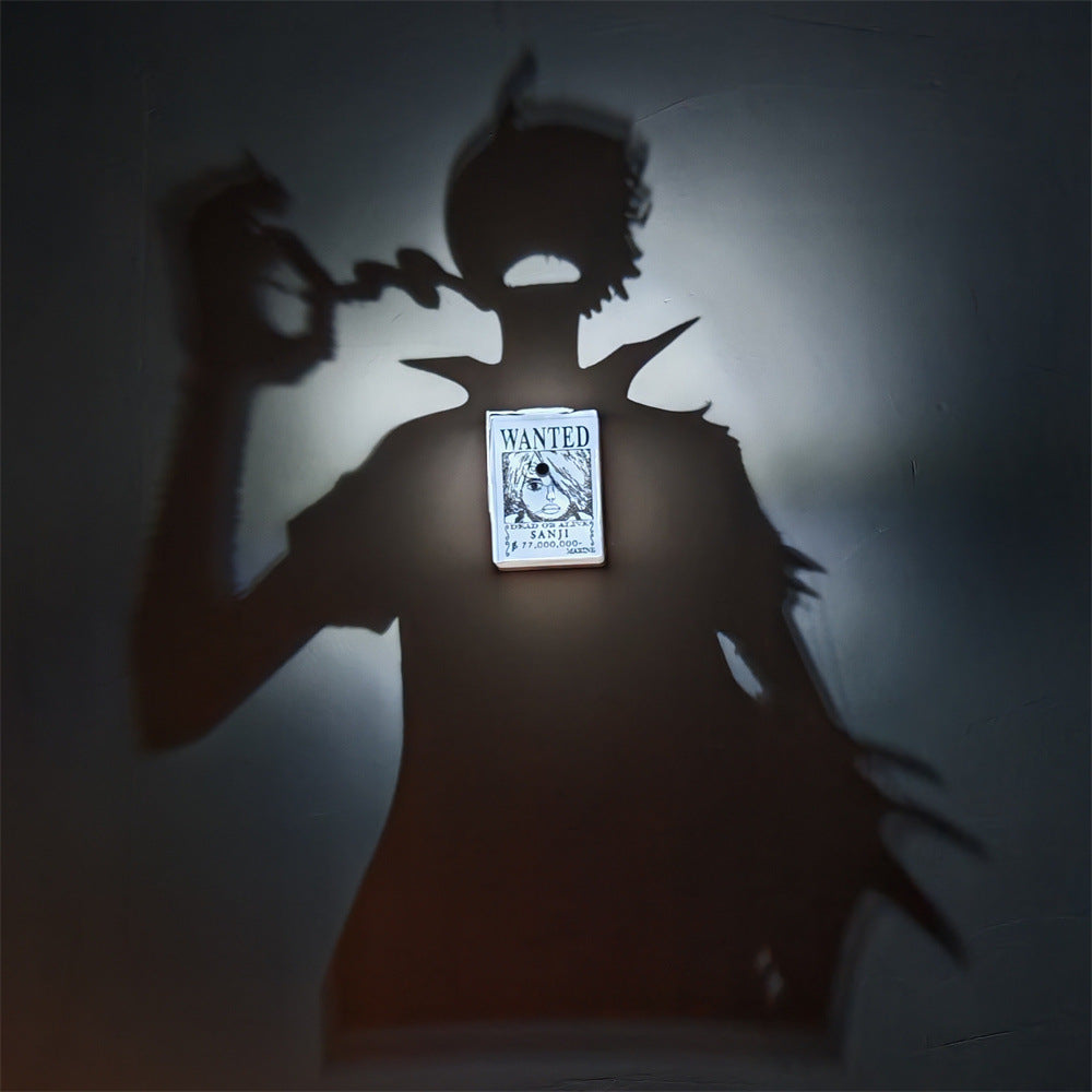 Anime Shadow Light Projection Wall Lamp