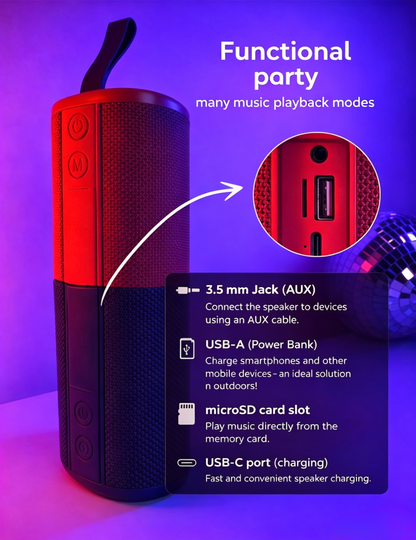 2-in-1 Magnetic Speaker