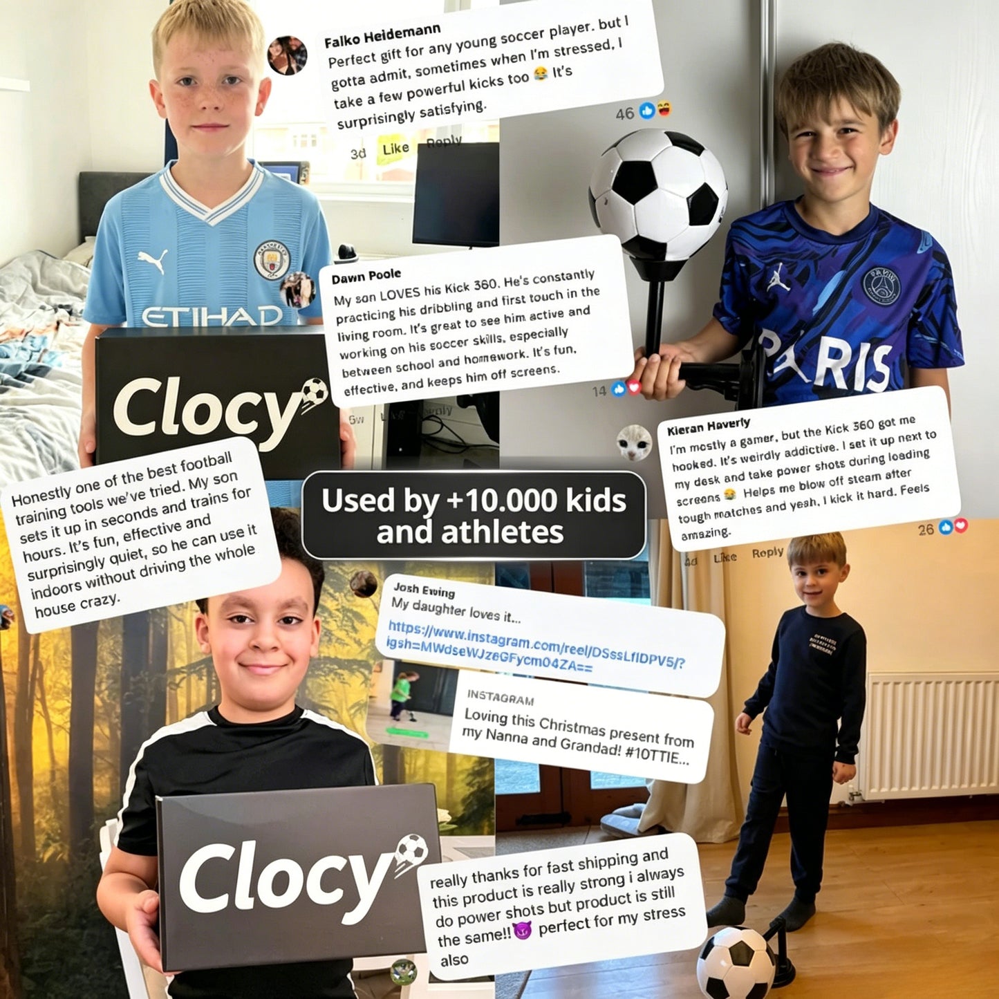 Clocy Trainer™+ training program