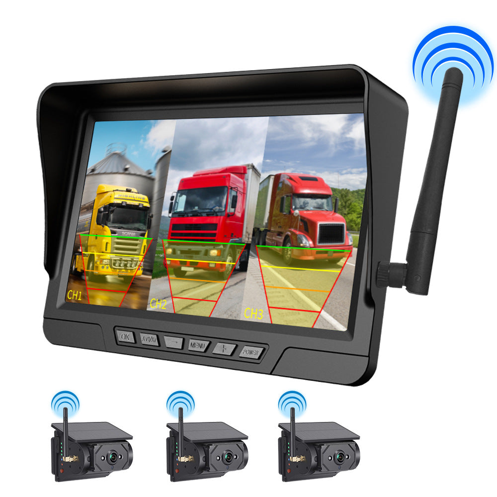 Magnetic Solar Wireless Backup Camera System