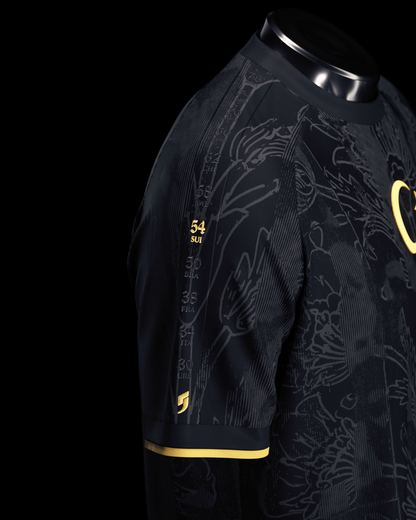 Turkey Heritage Jersey (2026WC Edition) - Black