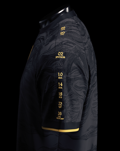 Uruguay Heritage Jersey (2026WC Edition) - Black
