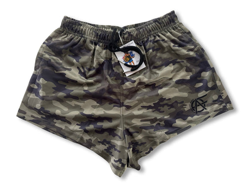 🔥NEW🔥 Camo Footy Shorts (With Pockets)