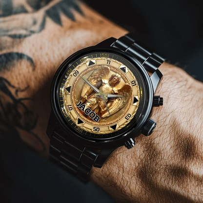 Personalized St. Michael Archangel Watch