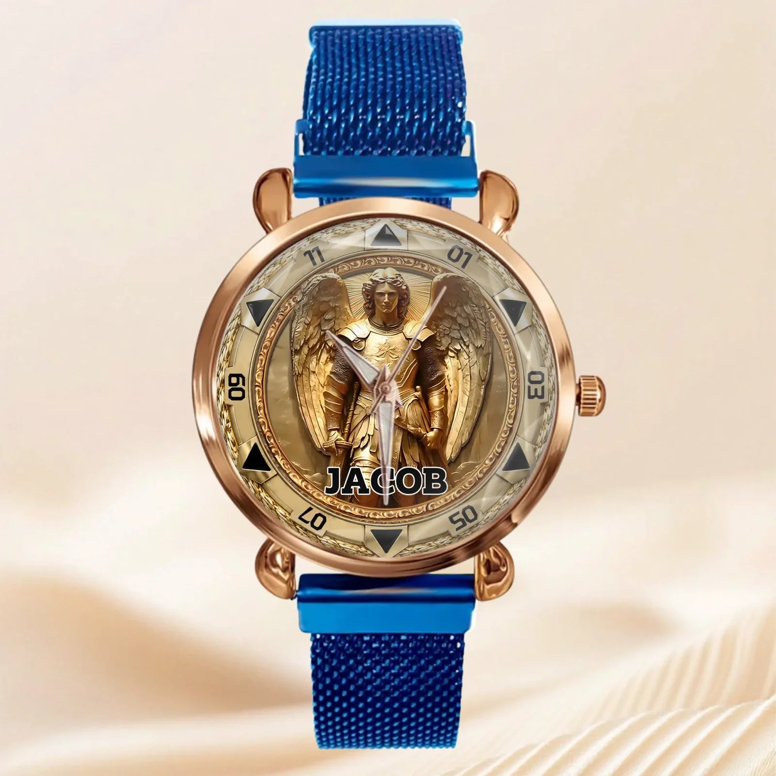 Personalized St. Michael Archangel Watch