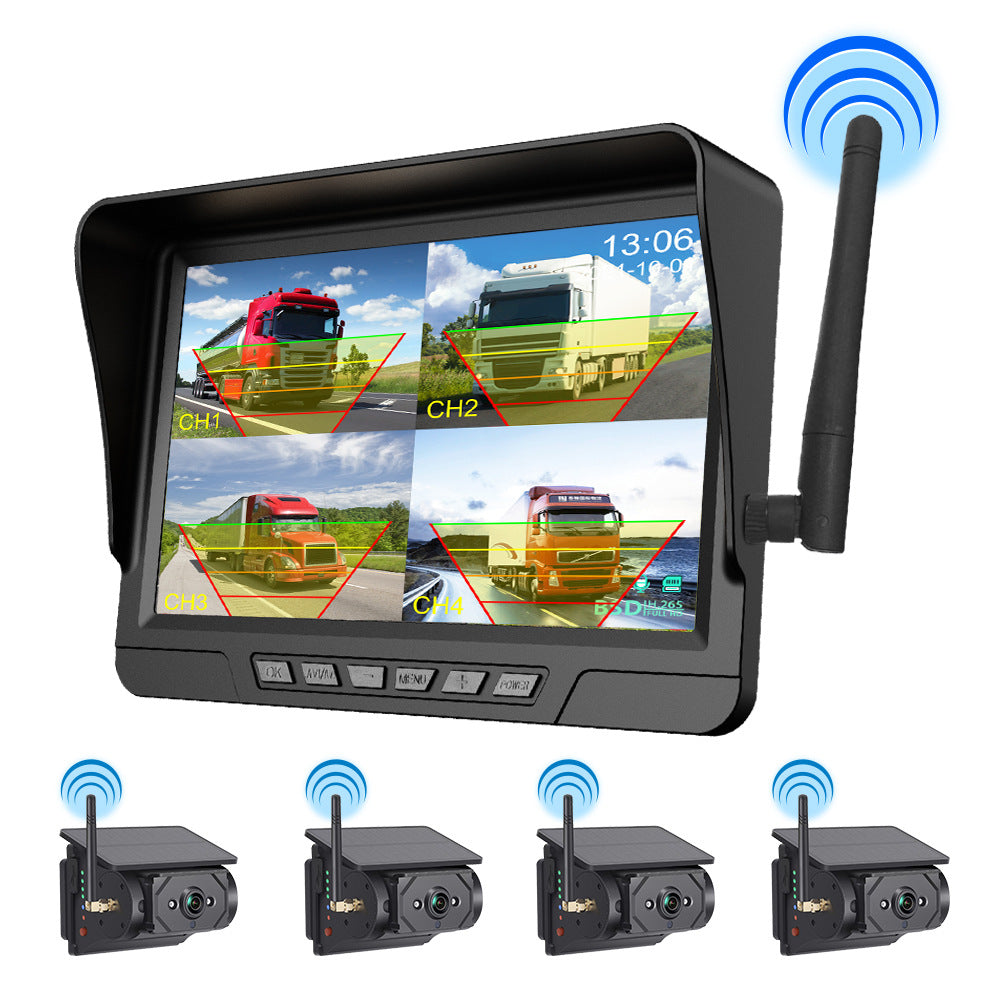 Magnetic Solar Wireless Backup Camera System