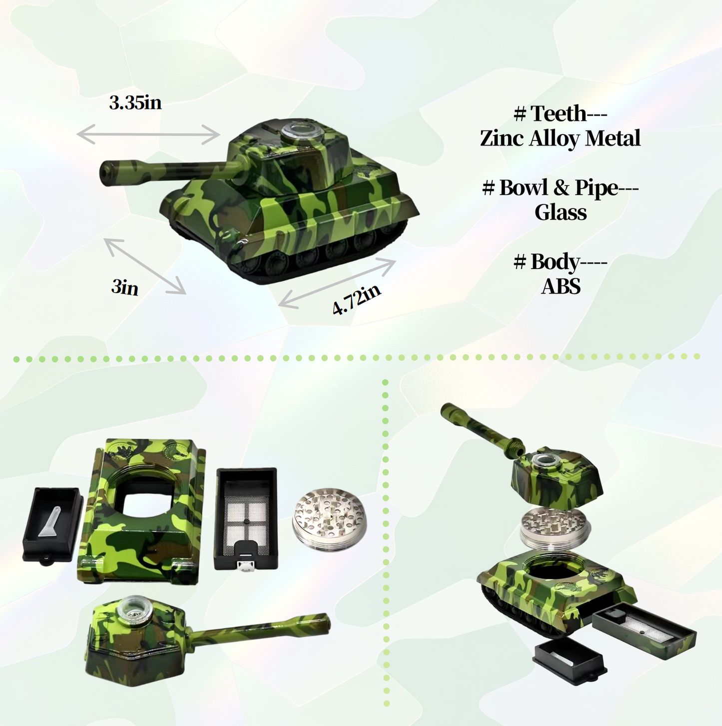 Tank Grinder & Pipe 2in1