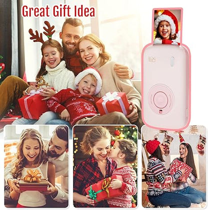 Portable Mini Photo Printer - Pure Pink