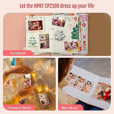 Portable Mini Photo Printer - Pure Pink