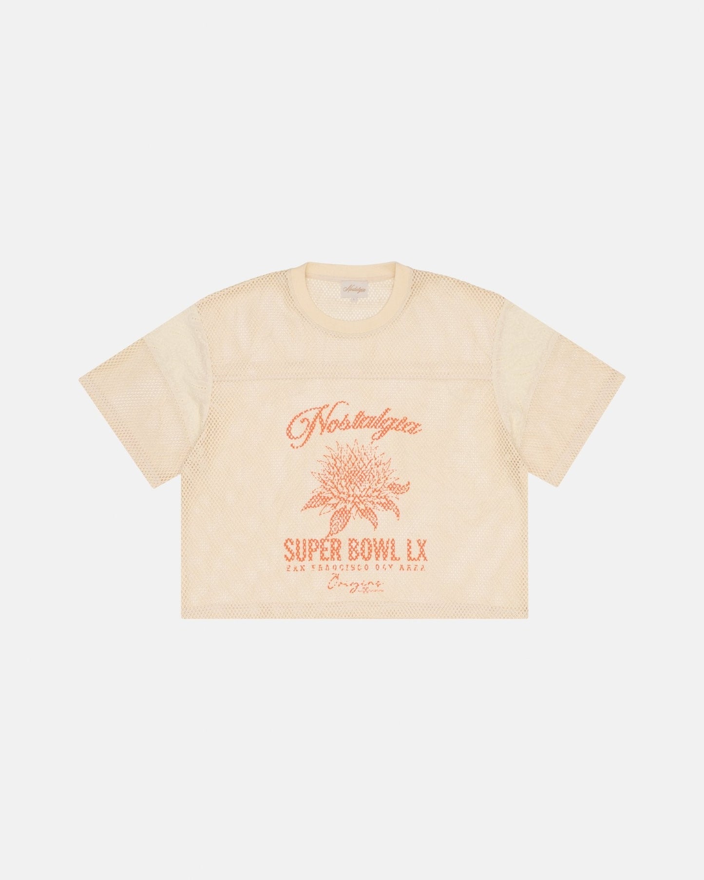 CREAM SB LX MESH TOP