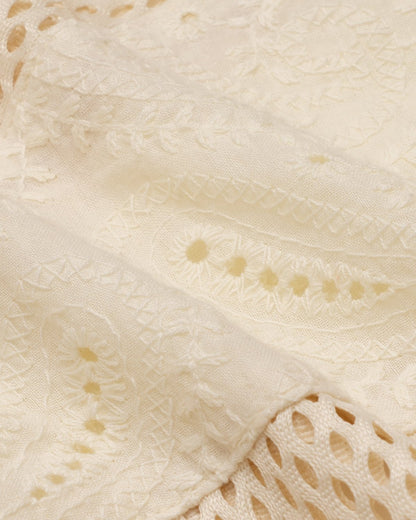CREAM SB LX MESH TOP