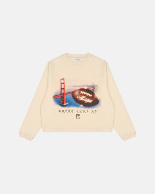 RAGLAN AIRBRUSH CREWNECK