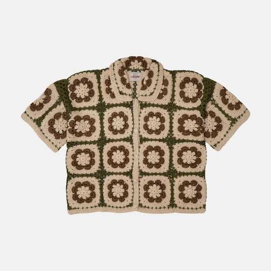 EARTH CROCHET SHIRT