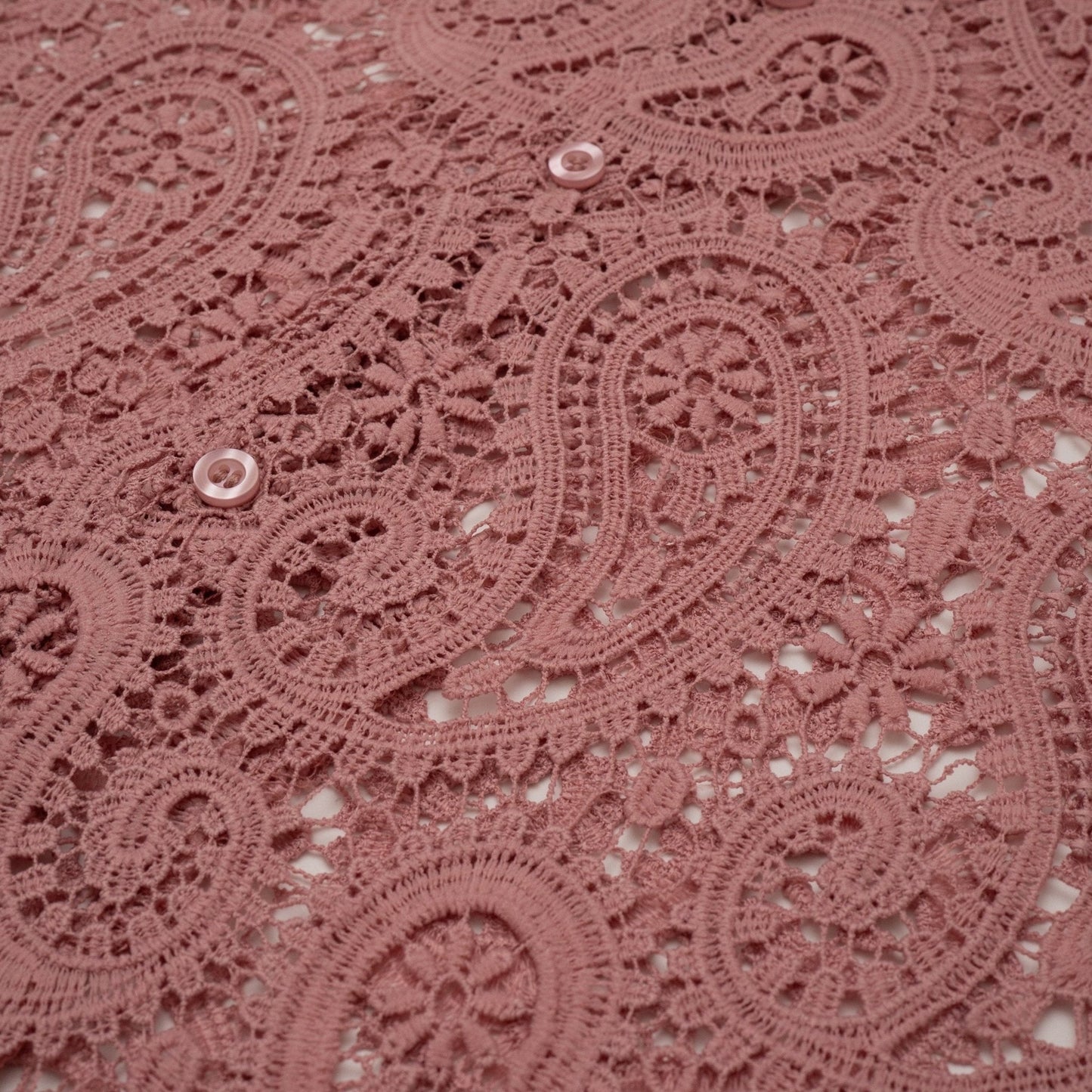 DRAGONFRUIT PAISLEY BUTTON-UP