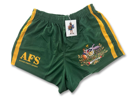 Straya Footy Shorts (With Pockets)