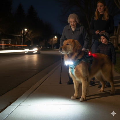 LED Light-Up Dog Harness