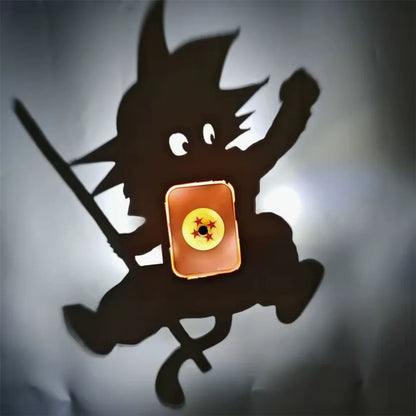 Anime Shadow Light Projection Wall Lamp