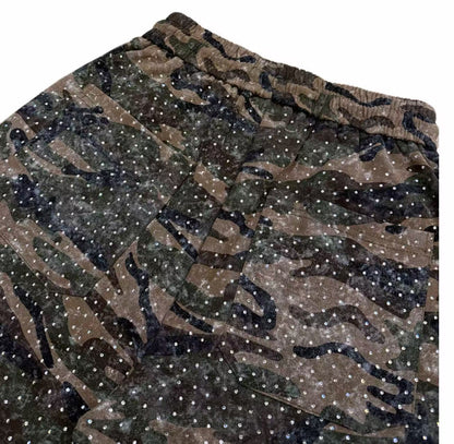 Rhinestone Camo Sweatpants