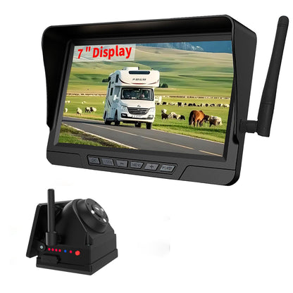 Magnetic Solar Wireless Backup Camera System