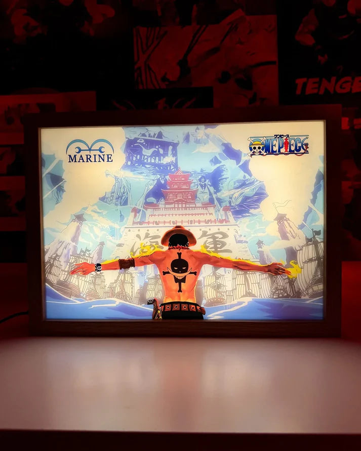 Anime LED Photo Frame – Customizable Images