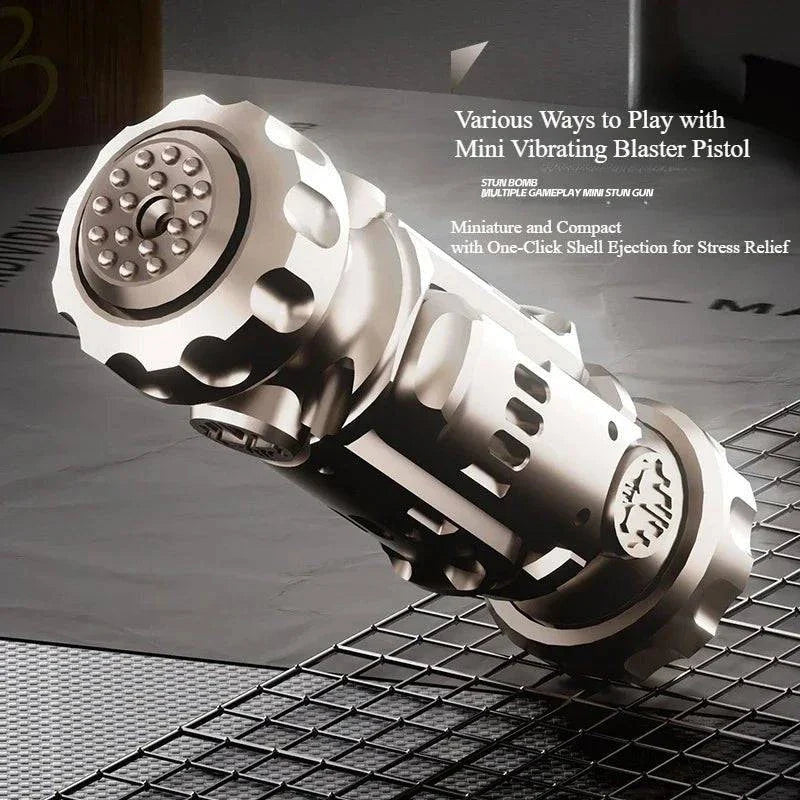 Metal Fidget Gun – Shell Ejection Desk Toy