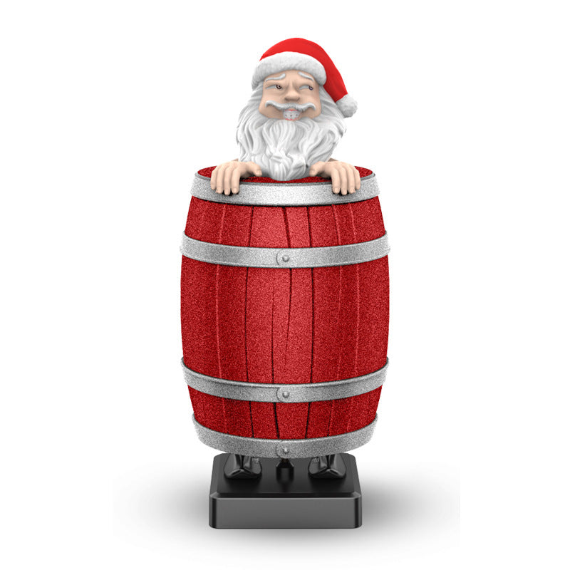 Santa Barrel Cigarette Dispenser