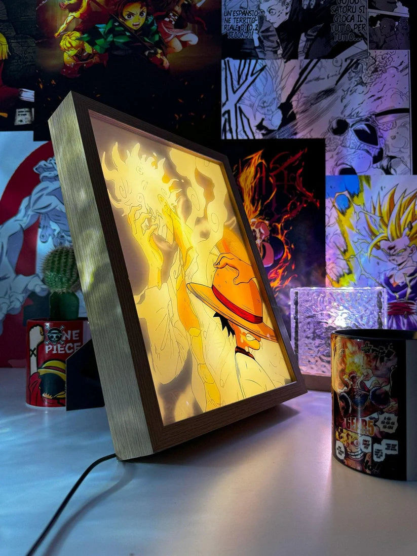 Anime LED Photo Frame – Customizable Images