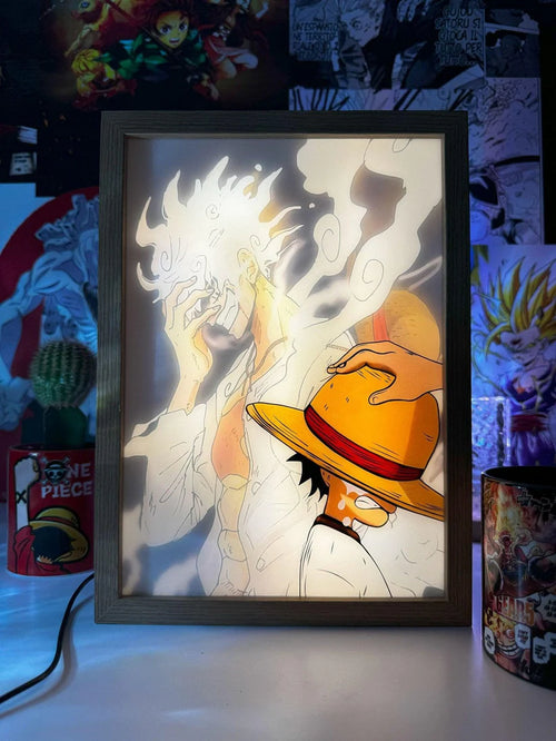 Anime LED Photo Frame – Customizable Images