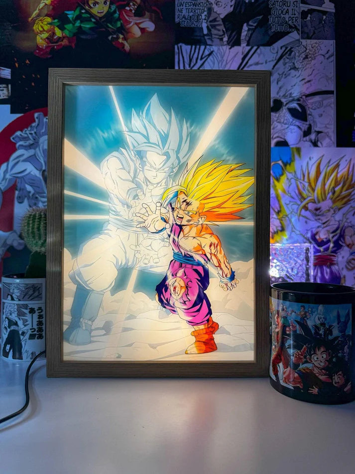 Anime LED Photo Frame – Customizable Images