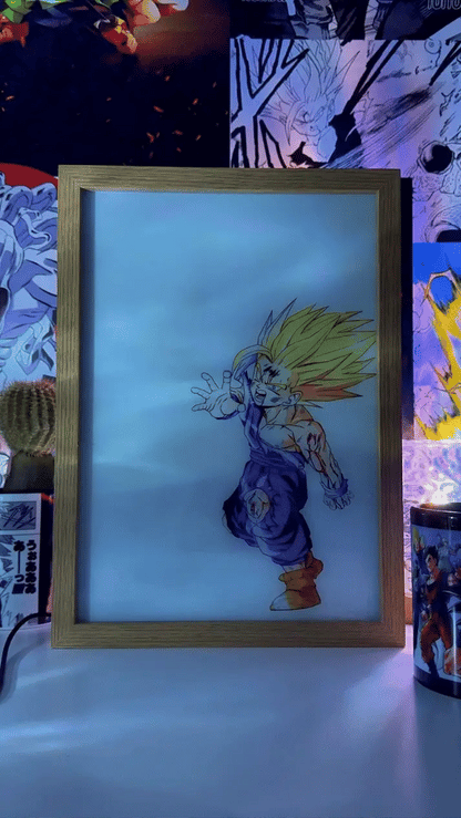 Anime LED Photo Frame – Customizable Images