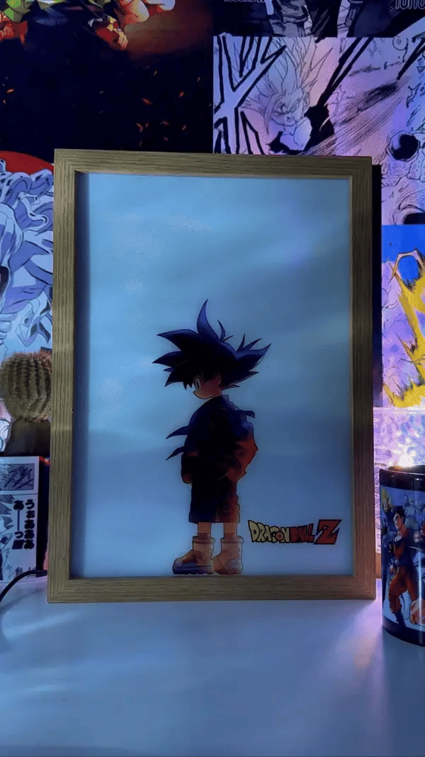 Anime LED Photo Frame – Customizable Images