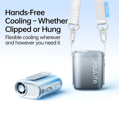 Wearable Neck Fan with 100-Speed Cooling