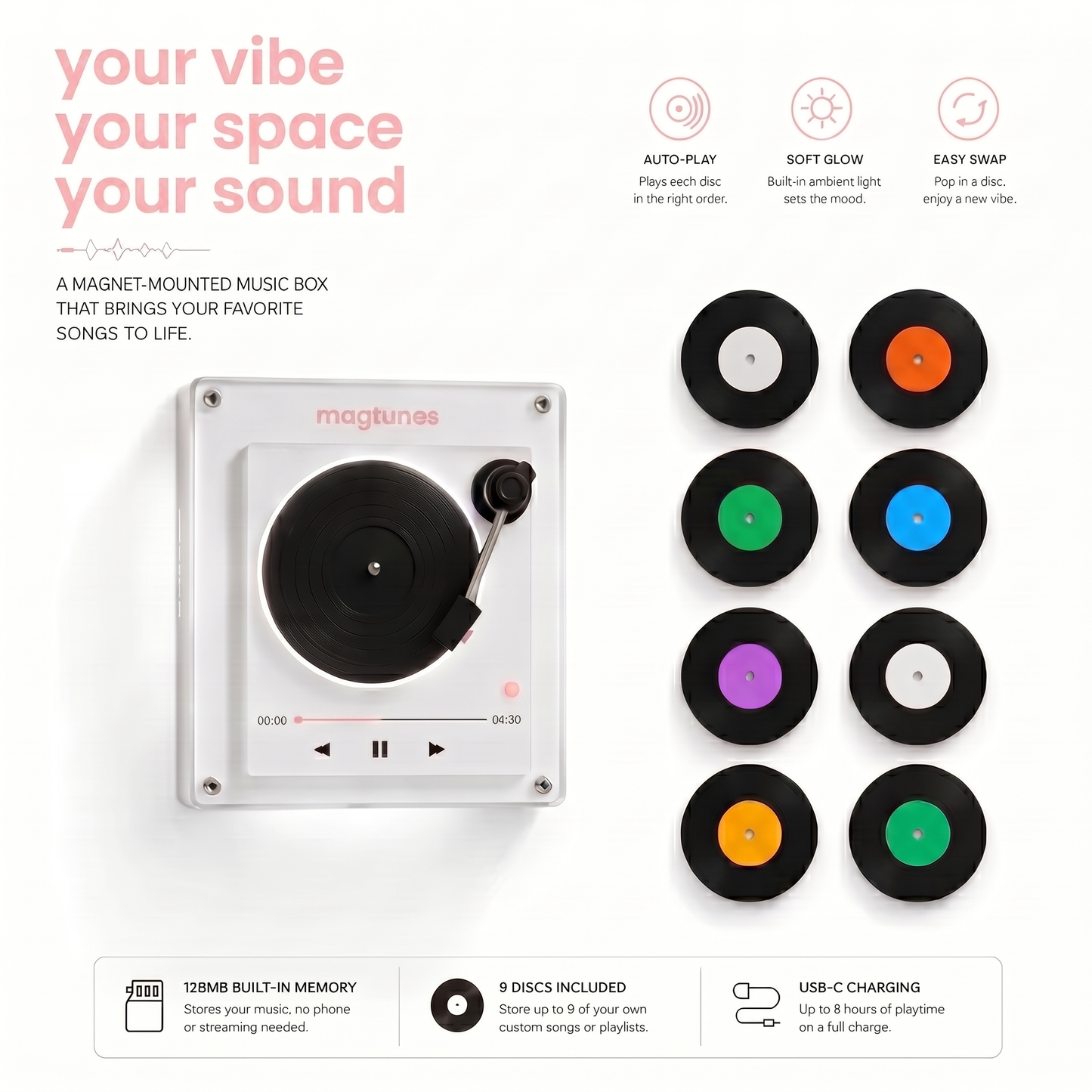 Clocy Player ✨️allows you to upload your favorite music