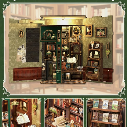 Mini Owl Bookstore DIY Book Nook Kit