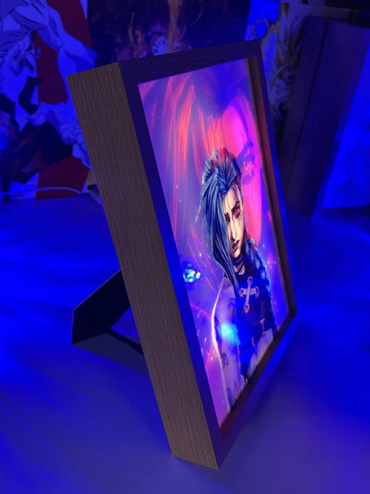 Anime LED Photo Frame – Customizable Images