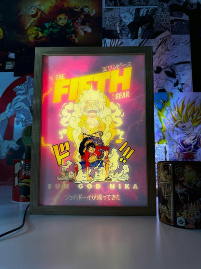 Anime LED Photo Frame – Customizable Images