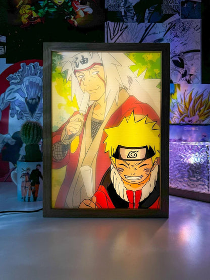 Anime LED Photo Frame – Customizable Images