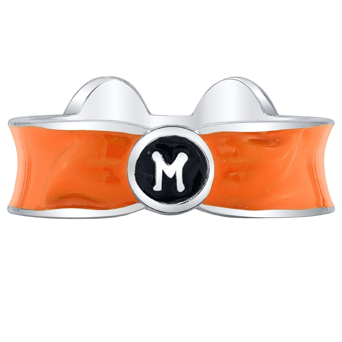 Orange Mask Statement Ring