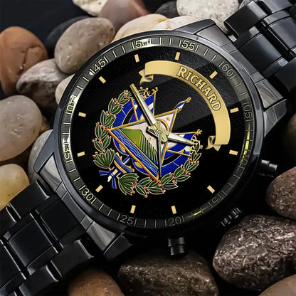 Personalized El Salvador Pride Watch