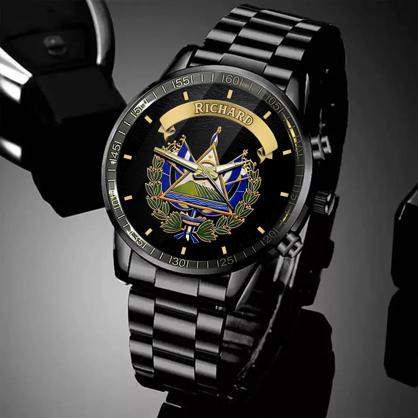 Personalized El Salvador Pride Watch