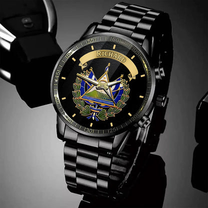 Personalized El Salvador Pride Watch