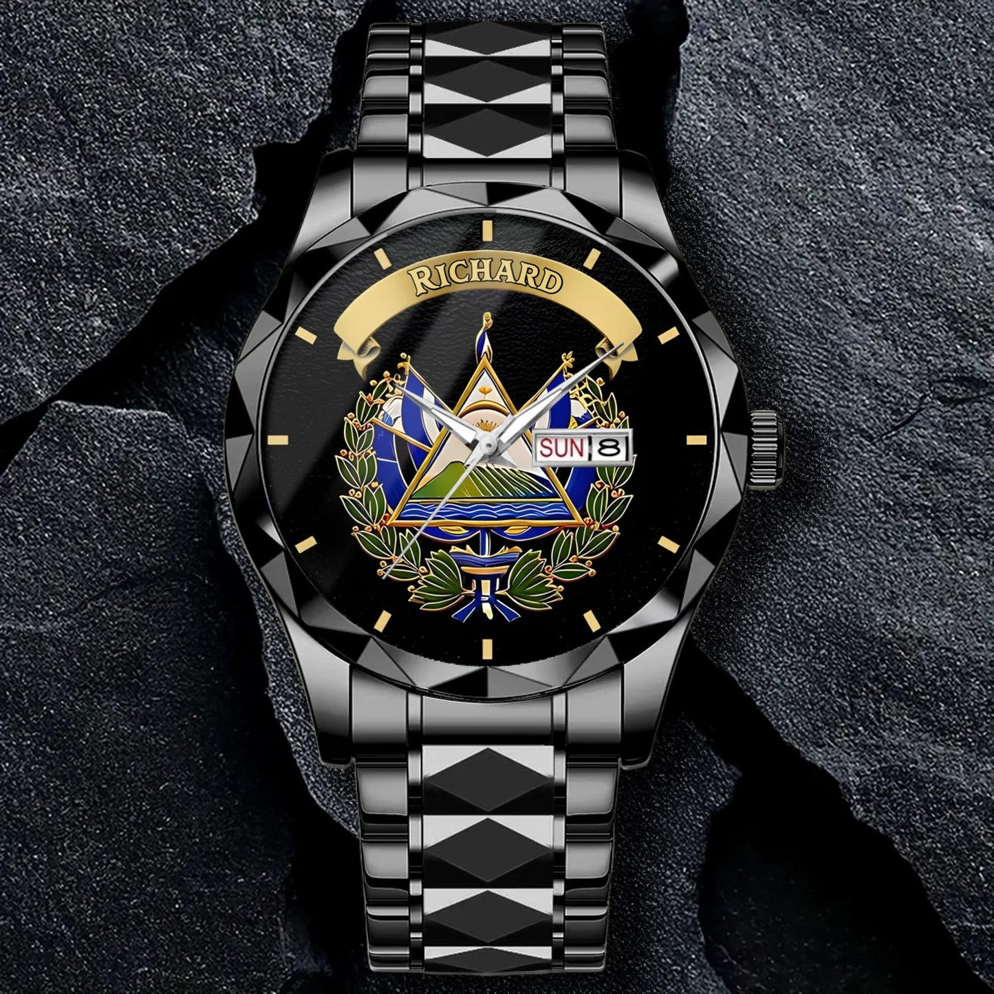 Personalized El Salvador Pride Watch