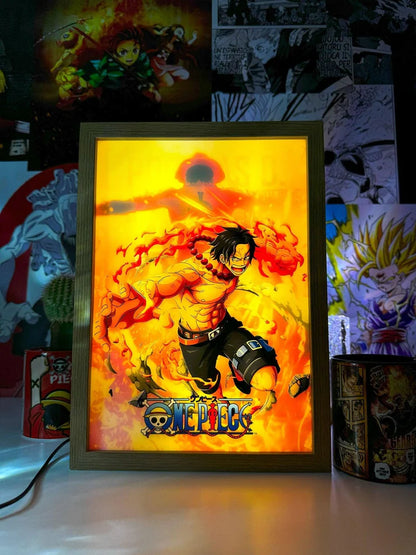 Anime LED Photo Frame – Customizable Images